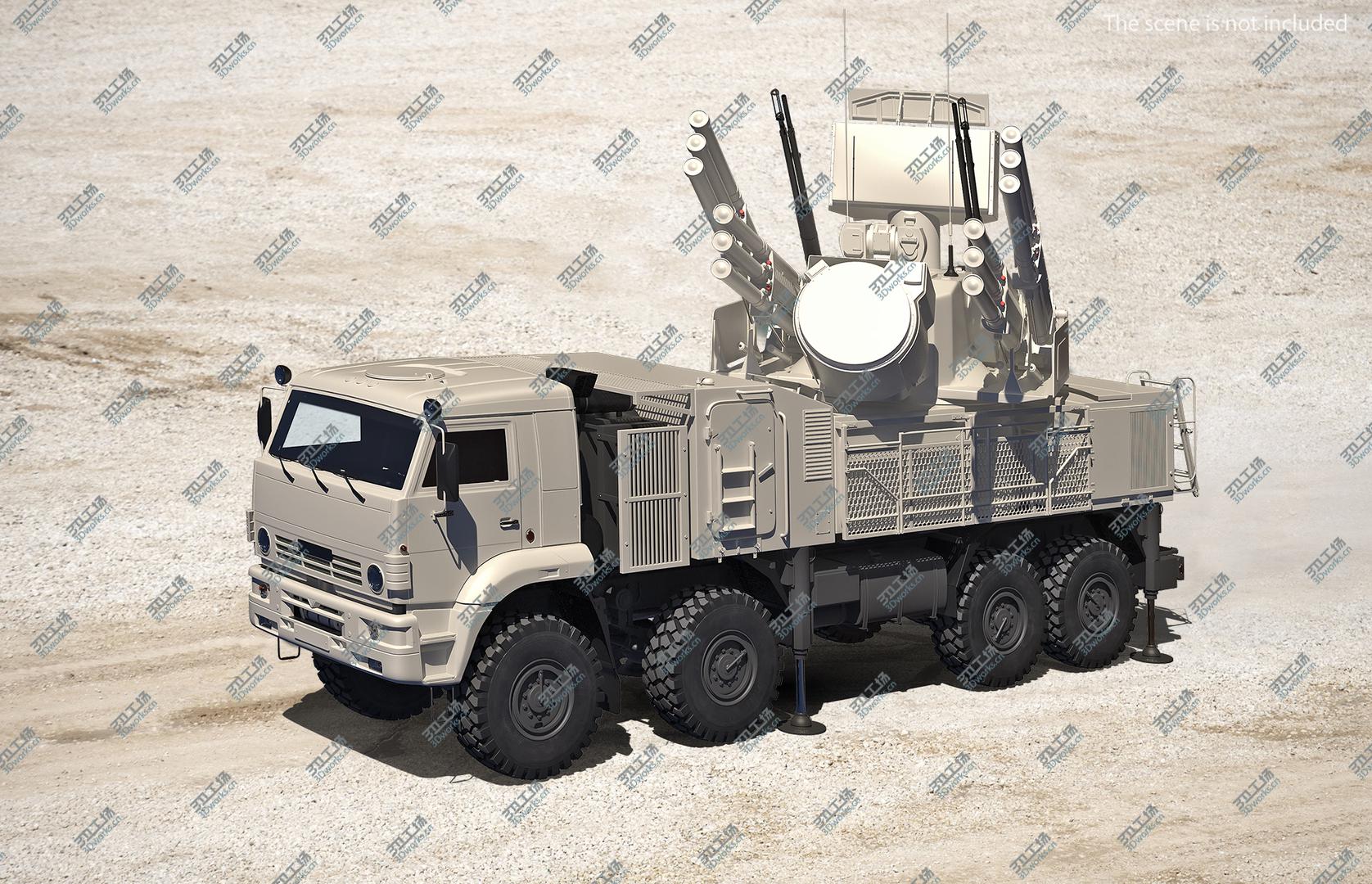 images/goods_img/20210319/Pantsir S1 SA-22 Deployed Position 3D model/5.jpg